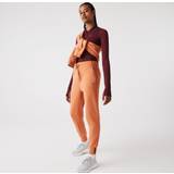 Lacoste Dam Byxor Lacoste Women's Two-Ply Trackpants Orange