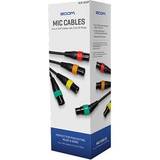 Zoom Kablar Zoom XLR-4C/CP XLR Mic Cables Color ID-ringar