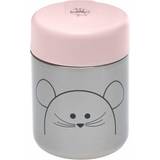 Lässig Barntermosar Lässig baby children thermo warming box porridge snacks leakproof stainless steel Little Chums Mouse