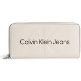 Calvin Klein Rosa Plånböcker & Nyckelhållare Calvin Klein Logo Zip Around Wallet PINK