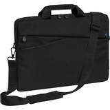 PEDEA laptopväska"Fashion" laptopväska upp till 13,3 tum (33,8 cm) axelväska med axelrem, svart/blå