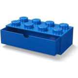 Lego Blåa Förvaring Lego Lego Room Copenhagen, Desk Drawer Stackable Tabletop Storage Brick