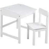 Roba Skolskrivbord med stol, barnbord, stolset, skrivbord uppfällbar bordsskiva