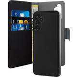 Puro Läder / Syntet Mobilfodral Puro 2-in-1 Magnetic Wallet Case for Galaxy A54