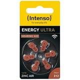 Batteri hörapparat 312 Intenso Energy Ultra hörapparat batteri PR 41-312 6-pack blister