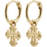 Pilgrim Långa örhängen Smycken Pilgrim Dagmar Huggie Hoop Earrings - Gold