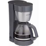 Kaffemaskiner Cloer 10 Tassen Filterkaffeemaschine Grau, Edelstahl Grau, Edelstahl
