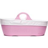 Moba Moses Basket Rose Breathable Moses Basket into the