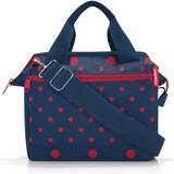 Röda Weekendbags Reisenthel Allrounder Cross Handbag, Structured Cross-body Carryall, Mixed Dots Red