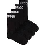Hugo Boss Herr - Sportstrumpor / Träningsstrumpor HUGO BOSS Quarter Length-Socks-in Stretch Fabric 2-pack - Black