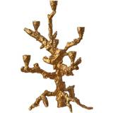 Guld Inredningsdetaljer Polspotten Apple Tree Ljusstake 53cm