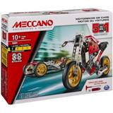 Meccano Byggleksaker Meccano Bil och motorcykel 5 modeller