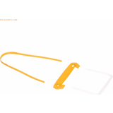 Gem, Pappersklämmor & Magneter Bankers Box arkivpärm tubklämma 3-delat gul-vit