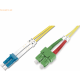 Assmann Nätverkskablar - Rund Assmann FO Patchkabel fiberoptik