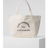 Väskor Karl Lagerfeld Rue St-Guillaume Natural Tote Accessories: One-Size, Co