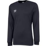 Umbro T-shirts Umbro Childrens/kids Club Longsleeved Jersey (carbon/white)