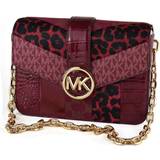 Axelremsväskor Michael Kors Women's Handbag 35F2GNML2Y-MULBERRY-MLT Red (23 x 17 x 5 cm)