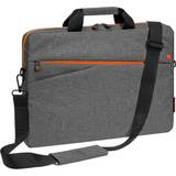 Orange Sleeves PEDEA FASHION Notebook Case 43.9 cm (17.3" Messenger Sleeve Black Gray Orange (66063046)