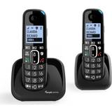 Fast telefoni Audioline Amplicomms BigTel 1502 Duo Med nummerpres. [Levering: 1-2 dage.]