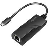 Nätverkskort & Bluetooth-adaptrar LogiLink USB 3.2 Gen 1, USB-C to Gigabit adapter [Levering: 2-3 dage]