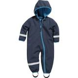 Softshelloveraller Barnkläder på rea Playshoes Unisex baby softshell jumpsuit fleece fodrad