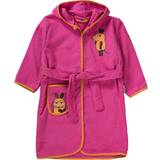 Morgonrock rosa barn Barnkläder Playshoes Flickor frotté mus badrock, ROSA, 86/92