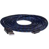 Snakebyte Kablar Snakebyte USB Charge Cable Pro 4m- High Quality Meshcable