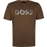 Hugo Boss Herr - Orange T-shirts & Linnen HUGO BOSS Herr teetrury skjorta, mörkgrön