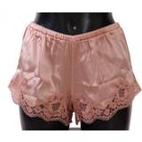 Dolce & Gabbana Underkläder Dolce & Gabbana Pink Floral Lace Lingerie Women's Underwear