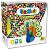 PlayMais Kreativitet & Pyssel PlayMais 3D Mosaik påfågel kreativt set för pyssel för barn från 3 år Över 2 300 stycken & 3D-mallar Främjar kreativitet och finmotorik Naturliga leksaker