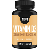 ESN Vitaminer & Kosttillskott ESN Vitamin D3 120 Kapseln
