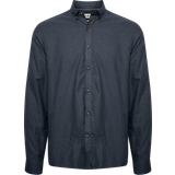 Solid Polotröjor Kläder Solid Skjorta sdPete Sh Blå