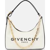 Givenchy Vita Väskor Givenchy 'Moon Cut' Small Shoulder Bag Cream U