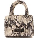 Pompei Donatella Gray Leather Women's Handbag