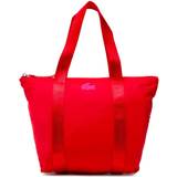 Lacoste Röda Handväskor Lacoste Handväska Xs Shopping Bag NF3620YA Pompier Rose Fluo K05
