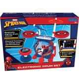 Marvel Leksakstrummor Lexibook Marvel Spider-Man Electronic Drum Set