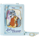 Loungefly Disney Crossbody Bag Lady And The Tramp Classic Book Convertible One Size