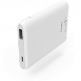Hama Powerbanks Batterier & Laddbart Hama Slim 5HD Powerbank 5000 mAh Weiß