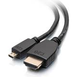 C2G HDMI-kablar C2G 3M High Speed Hdmi To Micro Hdmi Cable With