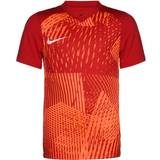 Nike Kortärmad fotboll Jersey Y Nk Df Prcsn Vi JSY Ss, University Red/Ljus Citrus/Vit, DR0950-657