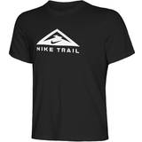 Rayon Överdelar Nike DRI-FIT Trail Men's Running T-shirt