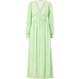 Only Klänningar Only Amanda Long Dress - Summer Green