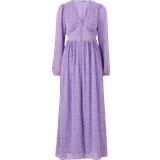 Only Amanda L/S Long Dress Paisley Purple AOP:A