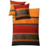 Kleine Wolke Hemtextil Kleine Wolke 6162334952 sängkläder Påslakan Röd, Orange (200x135cm)