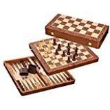 Schack set Philos 2520 Schack Backgammon Checkers Set, Flerfärgad