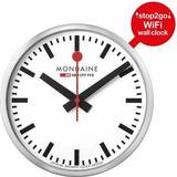 Mondaine Inredningsdetaljer Mondaine WiFi CLOCK stop2go Wanduhr