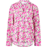 Selected Blusar Selected Tryck Blus Rosa