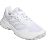 Adidas gamecourt adidas Women's GameCourt Tennis Shoe, White/White/Grey