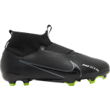 Gummi - Konstgrässkor (AG) Fotbollsskor Nike Jr Mercurial Superfly 9 Academy MG - Black/Summit White/Volt/Dark Smoke Grey