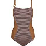 Brons Badkläder Marie Jo Saturna Padded Swimsuit Wireless